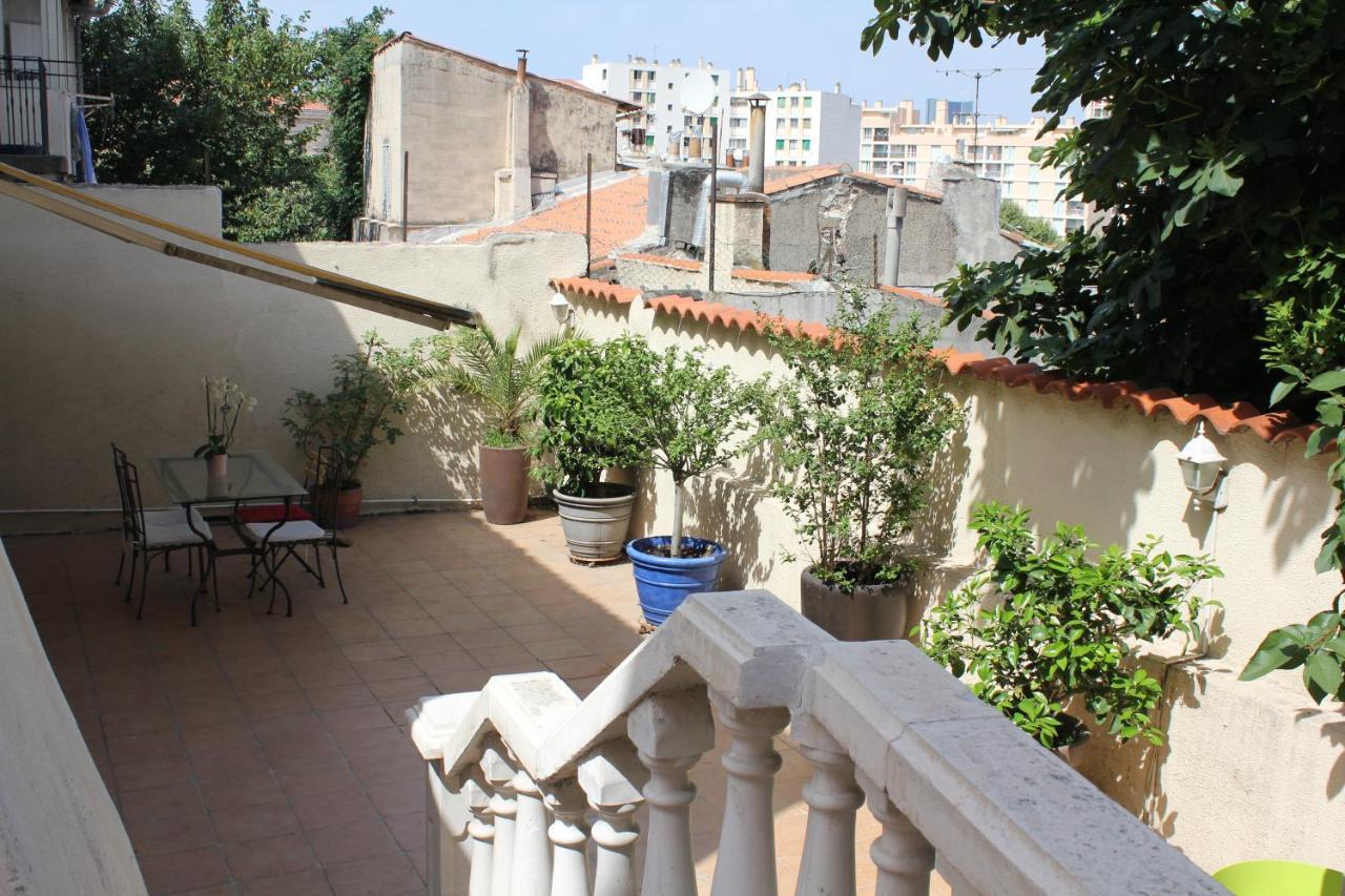 Maison 3 Chambres Gde Terrasse Proche Vieux Port Et Sncf Marseille Luaran gambar