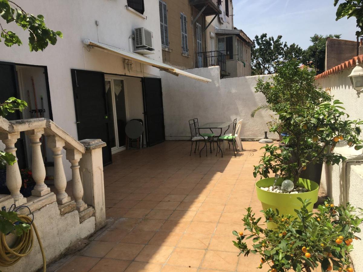Maison 3 Chambres Gde Terrasse Proche Vieux Port Et Sncf Marseille Luaran gambar