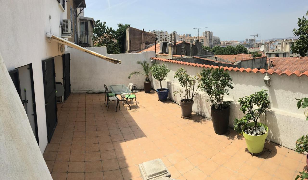 Maison 3 Chambres Gde Terrasse Proche Vieux Port Et Sncf Marseille Luaran gambar
