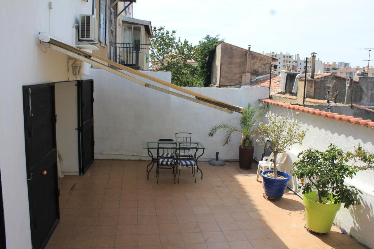 Maison 3 Chambres Gde Terrasse Proche Vieux Port Et Sncf Marseille Luaran gambar