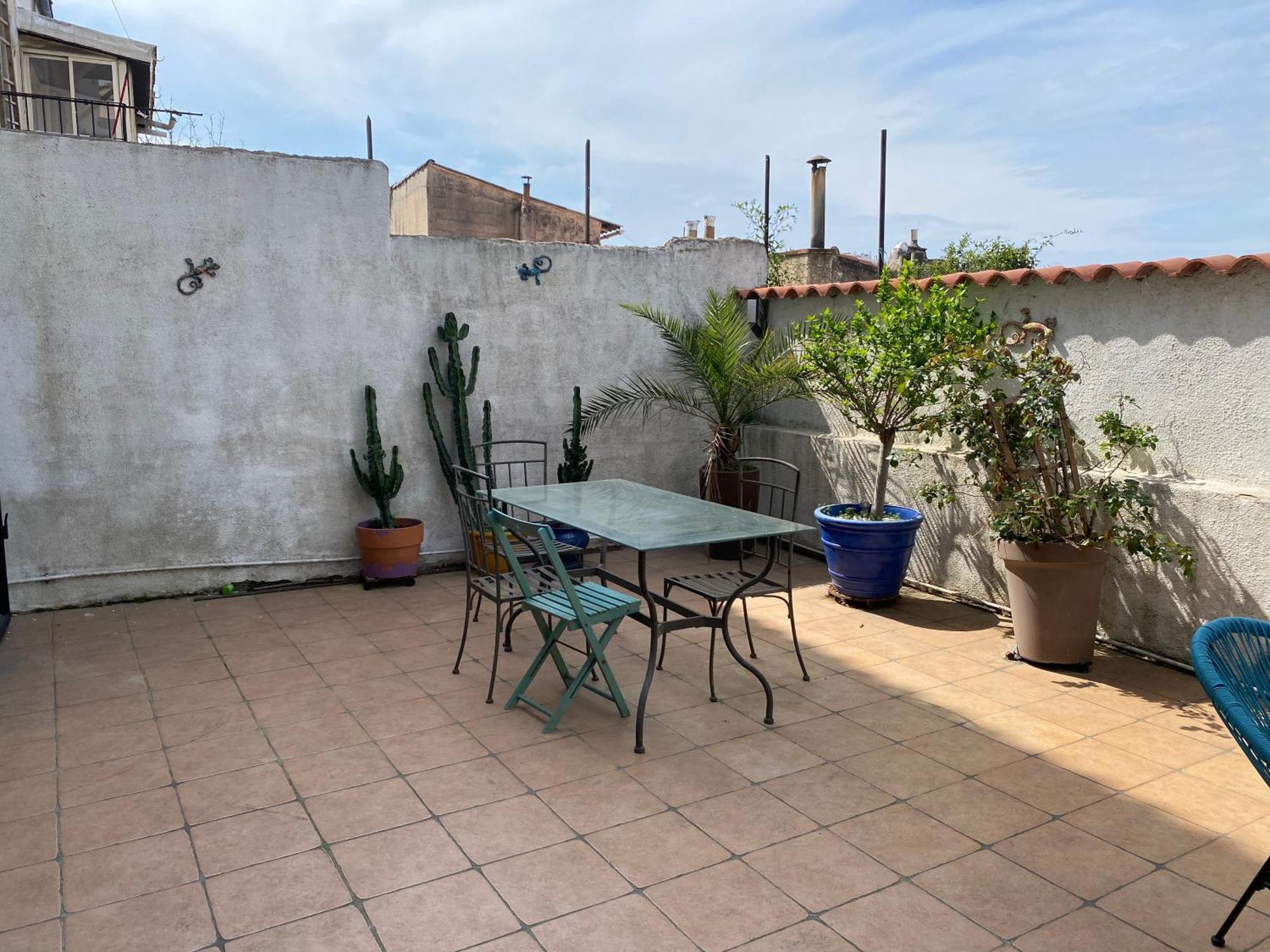 Maison 3 Chambres Gde Terrasse Proche Vieux Port Et Sncf Marseille Luaran gambar