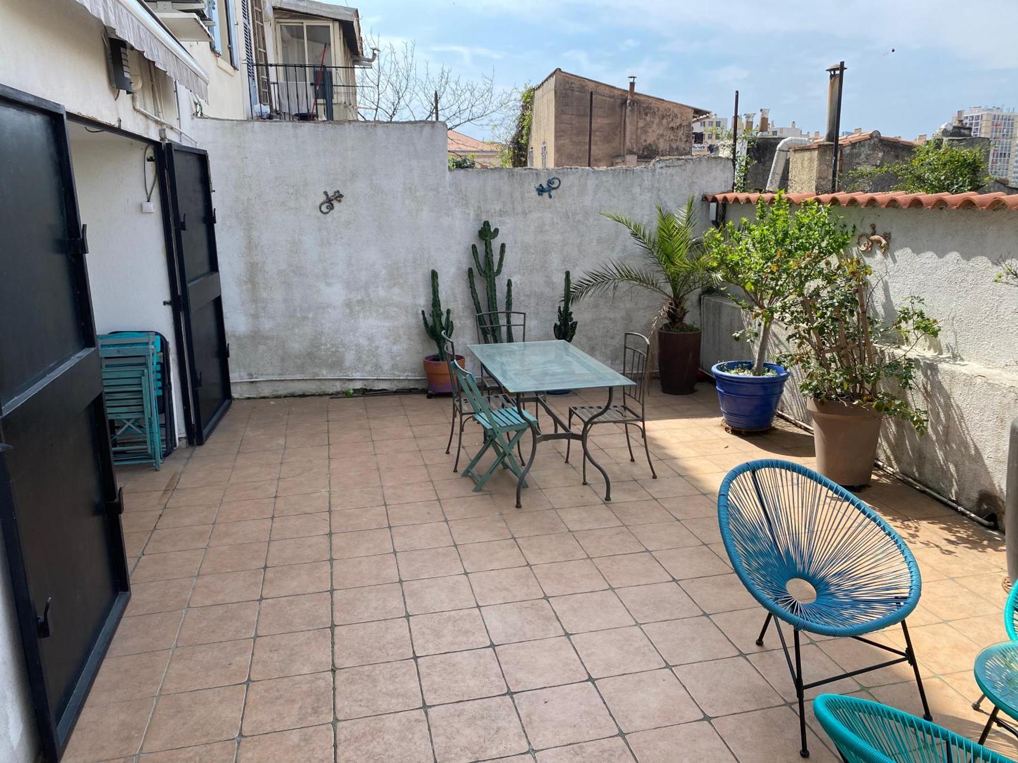 Maison 3 Chambres Gde Terrasse Proche Vieux Port Et Sncf Marseille Luaran gambar