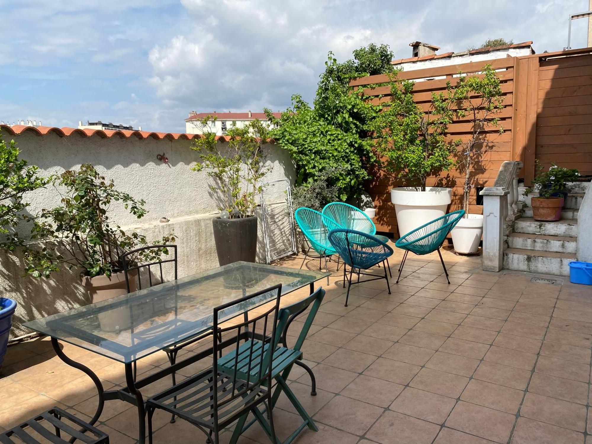 Maison 3 Chambres Gde Terrasse Proche Vieux Port Et Sncf Marseille Luaran gambar